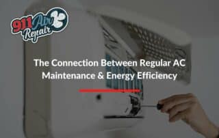 The Connection Between Regular AC Maintenance and Energy Efficiency