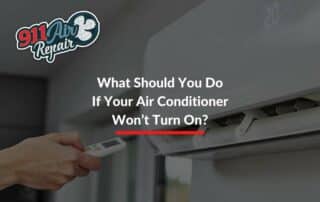 What Should You Do If Your Air Conditioner Won’t Turn On?